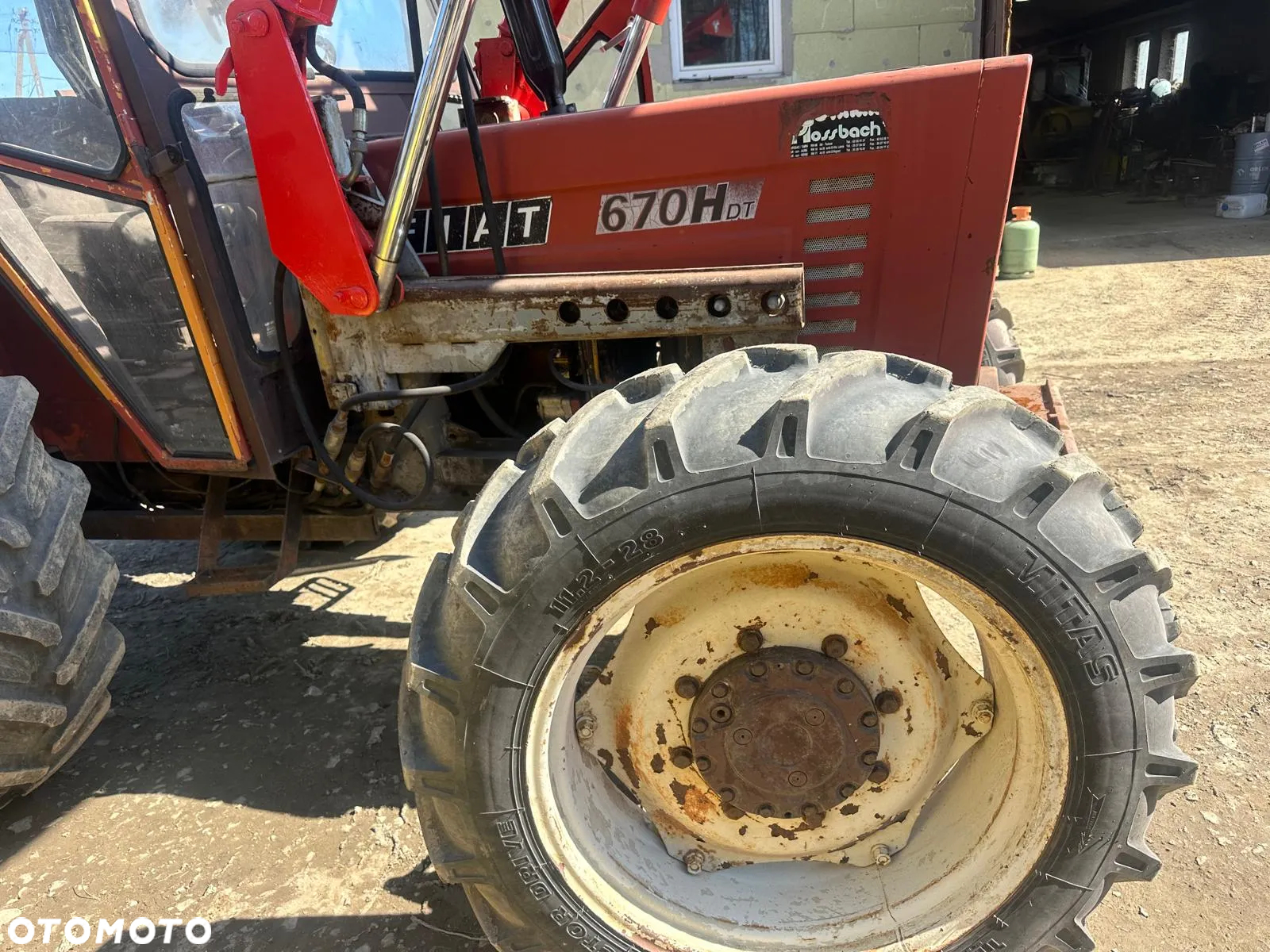 Fiat Ciągnik Traktor FIAT 670 HDT Ładowarka Tur 4x4 75 KM - 8