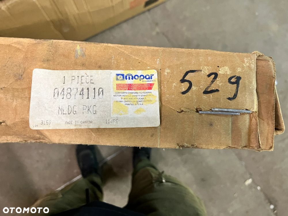 Zestaw listew drzwi Mopar 04874110 Chrysler Dodge Jeep - 3