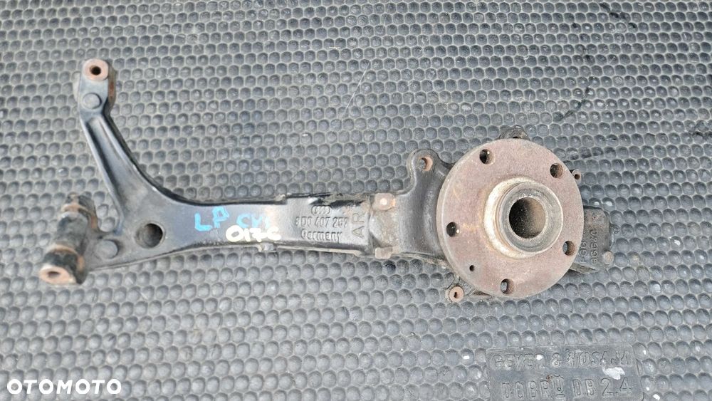 Zwrotnica 8D0407257 AR Piasta Łożysko Przód Przednia Lewa Kopyto Audi A4 B5 A6 C5 VW Passat B5 - 12