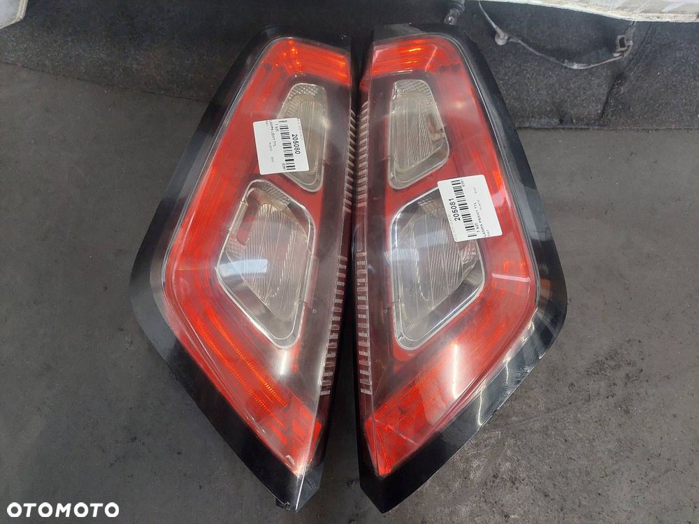 KOMPLETNY TYŁ KLAPA BAGAŻNIKA ZDERZAK TYŁ LAMPA TYŁ FIAT PUNTO EVO 296 - 2