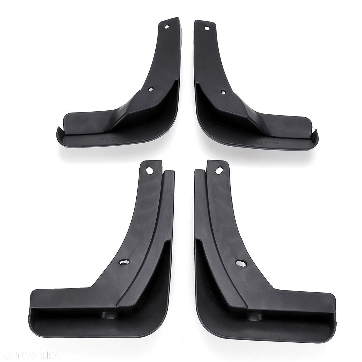 Set aparatori noroi Vw Golf VII (5K) facelift 12.2016- (Model e-Golf, Sedan,Combi) Fata+Spate,  4 buc. (incompatibile la modele GTD,GTE sau alte modele cu praguri laterale .) - 1