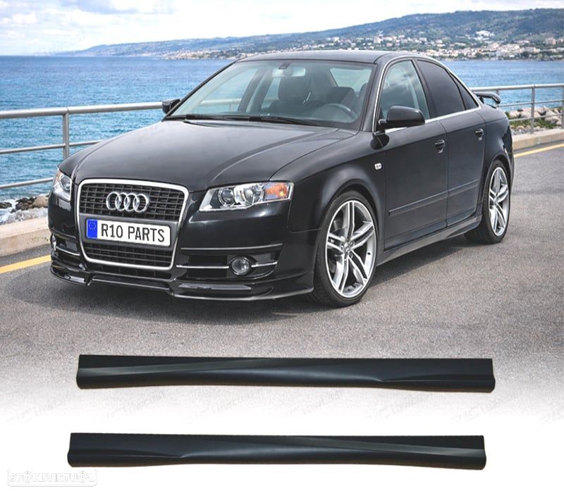 EMBALADEIRAS AUDI A4 B7 04-07 LOOK TURBO - 1