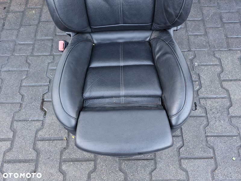 opel astra j fotel lewy przód przedni kierowcy skóra - 2