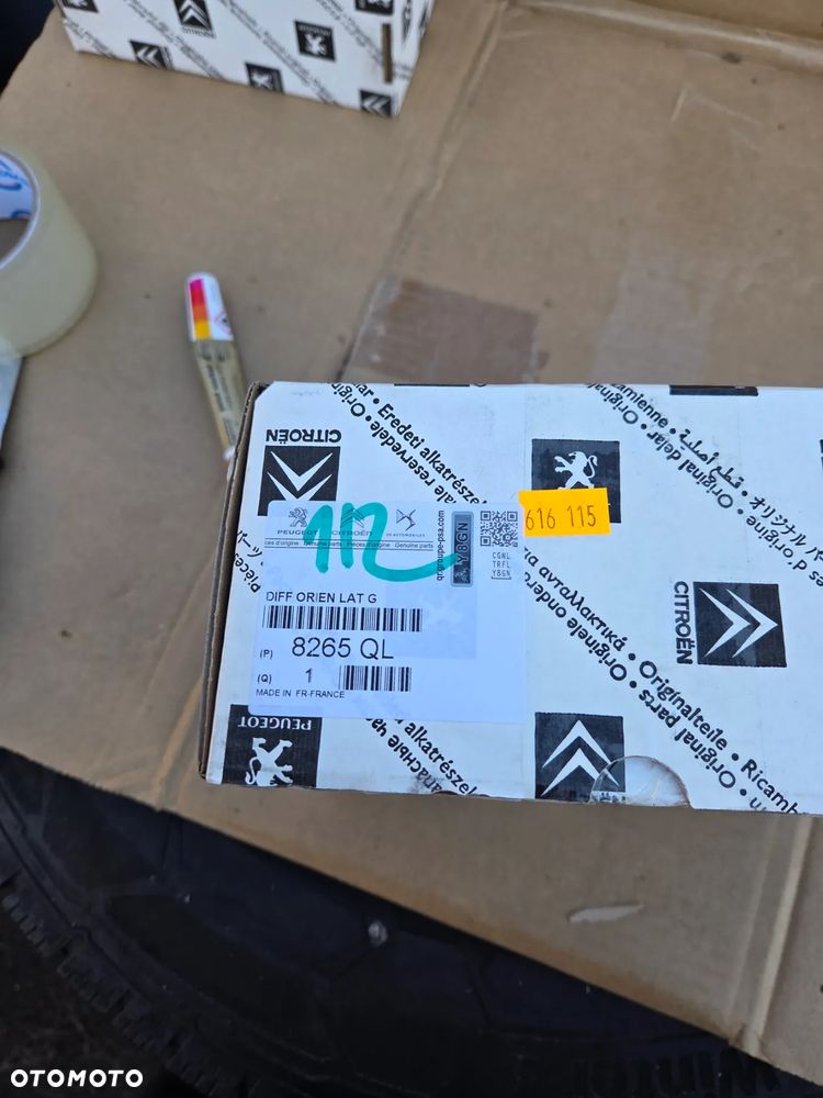 kratka nawiewu lewy przód przednia Peugeot 508 I 9686457377 8265QL - 7