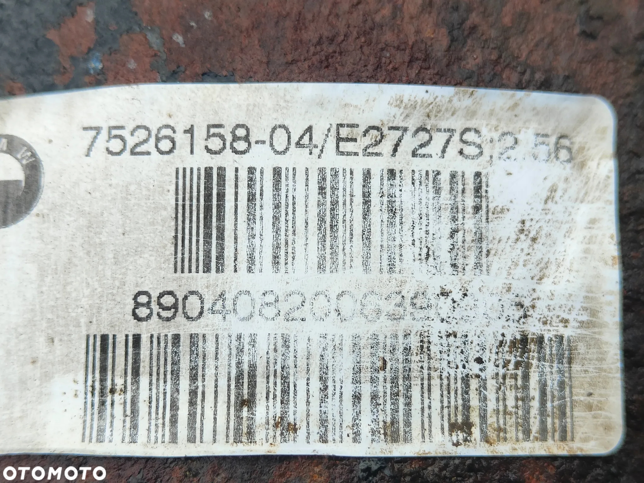 BMW E46 2.0d 150KM 6 biegów Most tylny tył 2.56 7526158 - 5