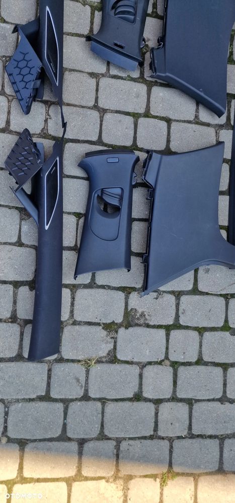 PODSUFITKA+Osłony Słupki VW Golf VII GTI GTD R-Line 5D - 6