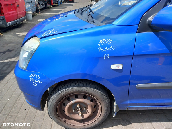 KIA PICANTO BŁOTNIK LEWY PRZEDNI LEWY PRZÓD KOLOR: T3
