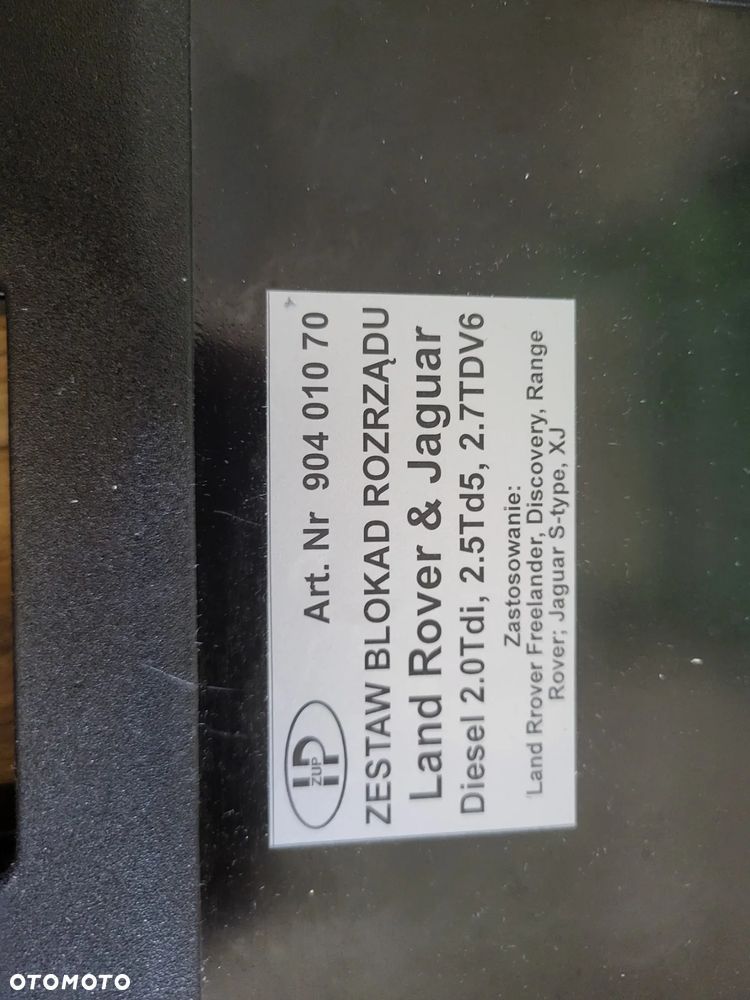 BLOKADY ROZRZĄDU wynajem  Land Rover / Jaguar V6 2.0TDi, 2.5 Td5 łańcuch i 2.7 TDV6, 3.0 TDV6 pasek DIESEL - 2