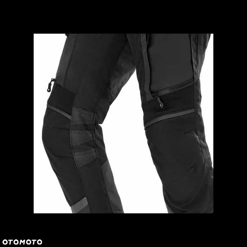 Tekstylne męskie spodnie motocyklowe - poliester HERO 2.0 MEN PNT BLK ROZ.L - 5