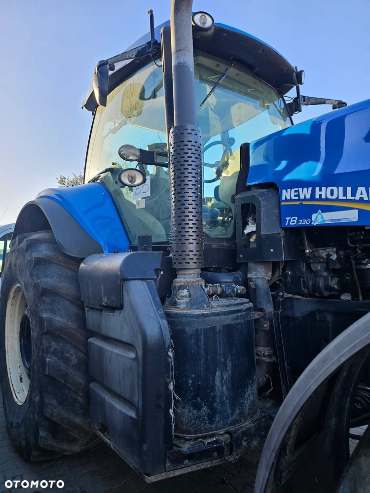 New Holland T8.330 bogata wersja GPs, przedni TUZ/ wom , pneumatyka - 4