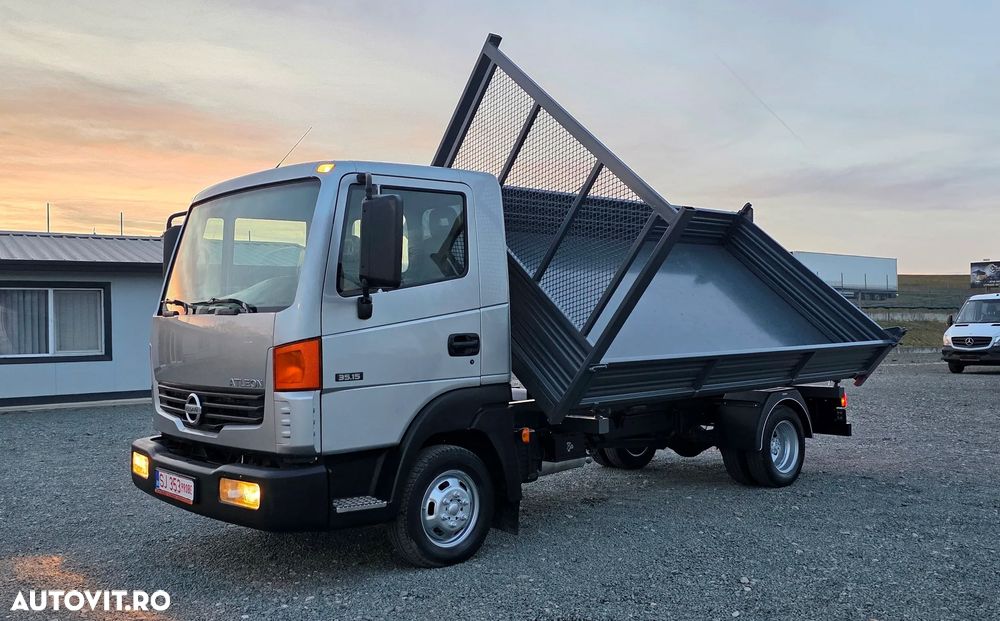 Nissan ATLEON 35TK35, 3.0 TDI, 150cp, 180.254 km, basculabil 3 parti , 4.2m,  3.5 t, cat. B, 11/2007 (serie 2008), factura, seap, finantare PJ, rate PF - 20