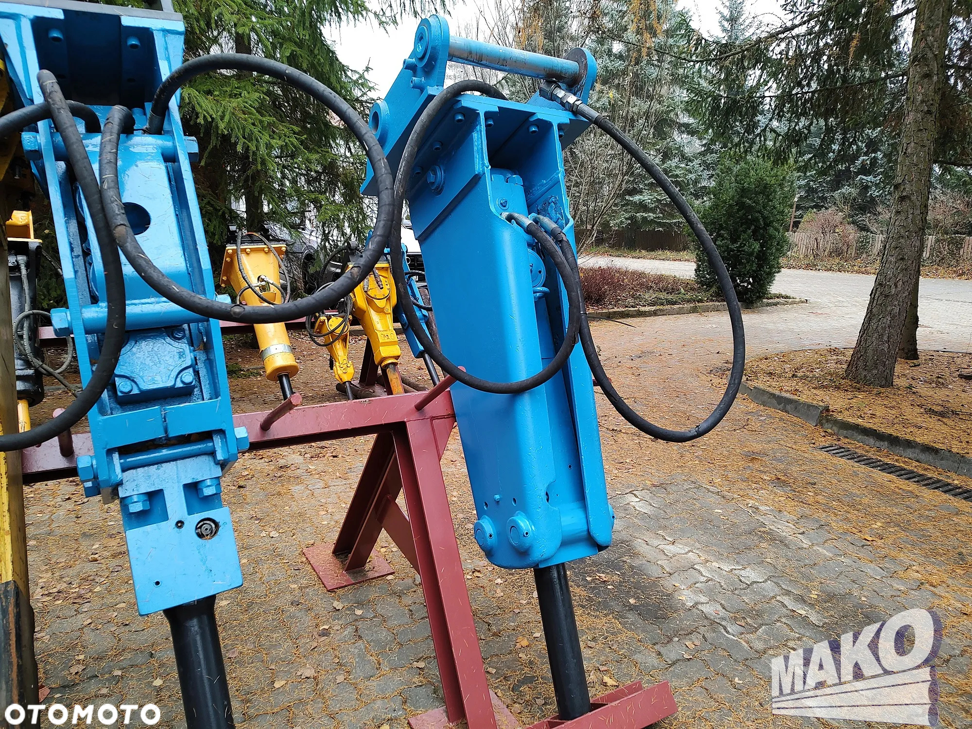 Młot hydrauliczny Krupp HM560 875kg do koparki - 4