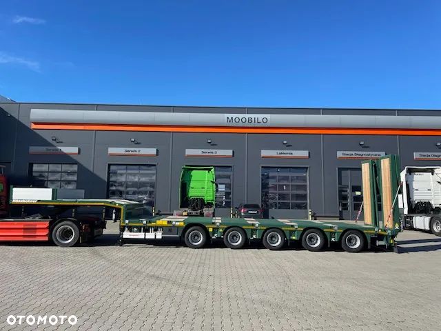 Kassbohrer SEMI lowbed 5 osi 60T ładowności - 1