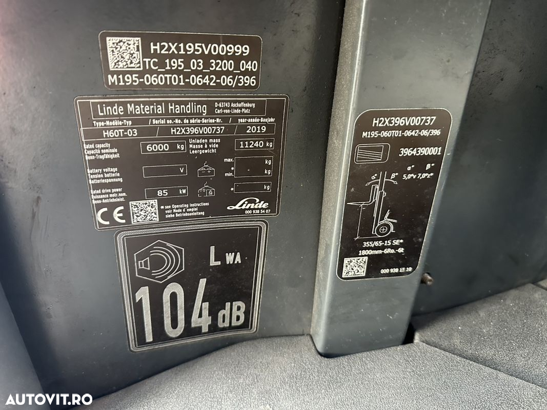 Linde H60T-03 - 6