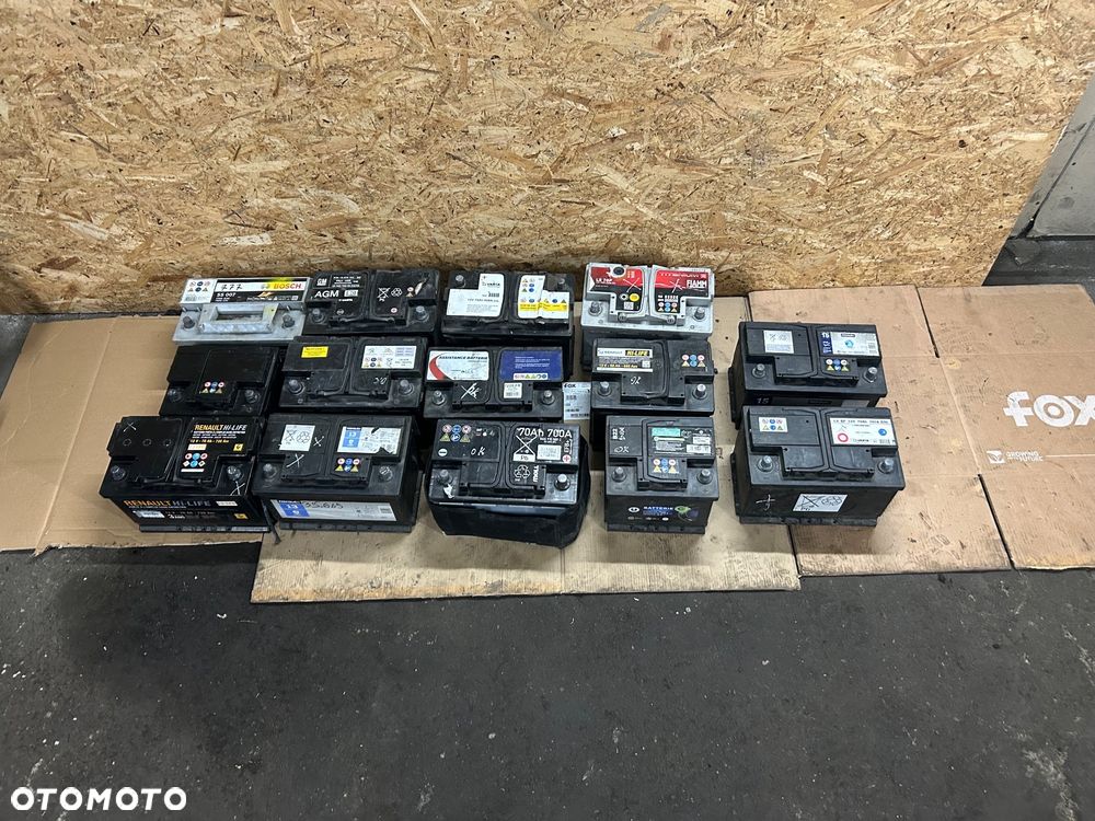 Akumulator akumulatorowy różne 60 ah 70 ah 72 ah 74 ah 90 ah start stop agm - 1