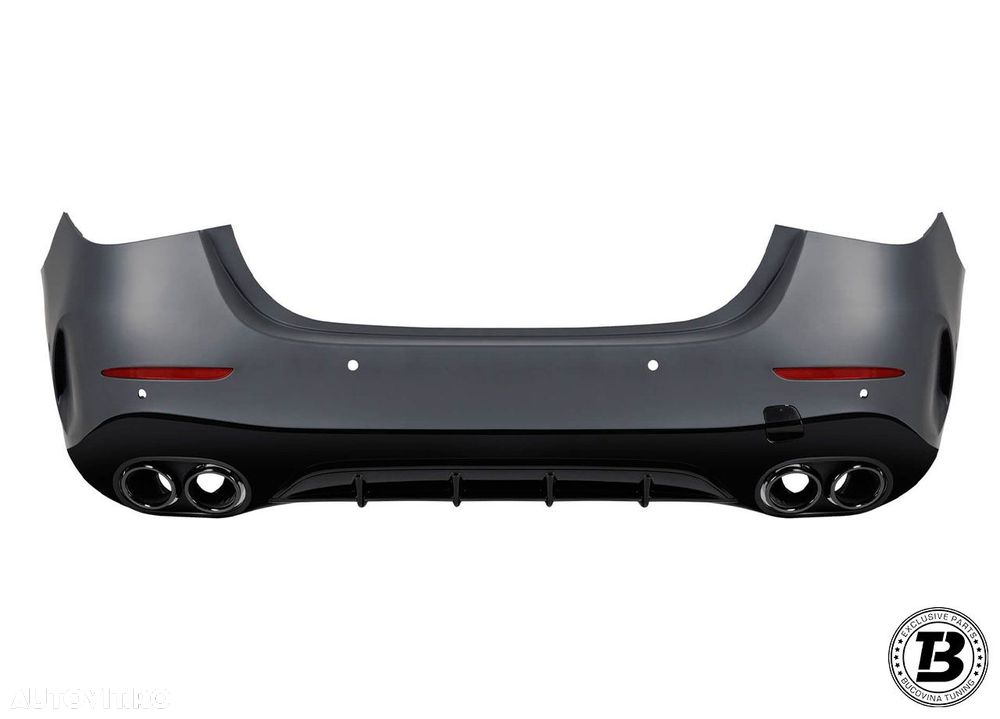 Pachet Exterior compatibil cu Mercedes E Class W214 53A Design - 4