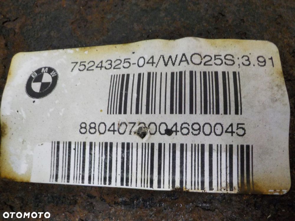 BMW 3 (E90) 2.0 B DYFER DYFERENCJAŁ MOST 7524325-04 3.91 - 7
