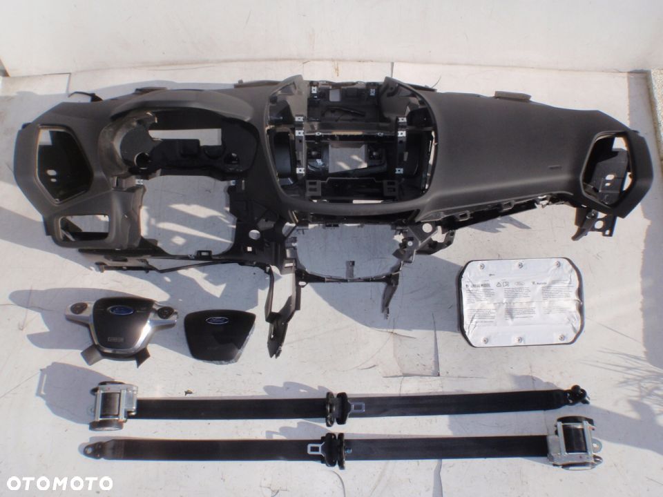 FORD C-MAX MK2 DESKA KONSOLA PODUSZKI AIRBAG KOKPI - 3