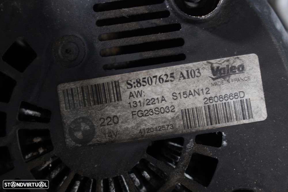 Alternador Bmw 5 (F10)  8507625 / Fg23s032 / 2608668 - 6