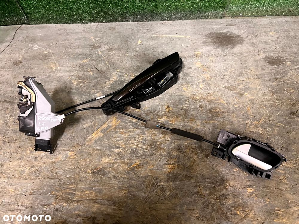 PEUGEOT 508 I 2010- ZAMEK LEWY TYŁ TYLNY 6 PIN KLAMKA KDMD EUROPA PSA006262