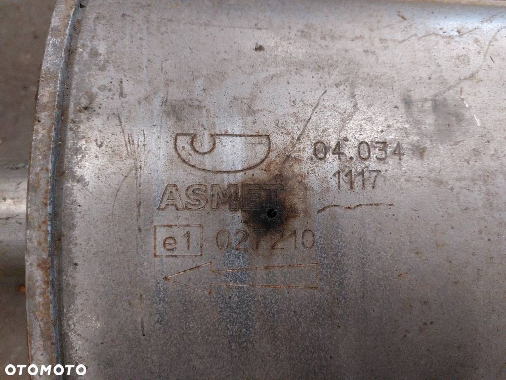 TŁUMIK WYDECH ŚRODKOWY + KOŃCOWY VOLKSWAGEN PASSAT B3 2.0 8V - 8