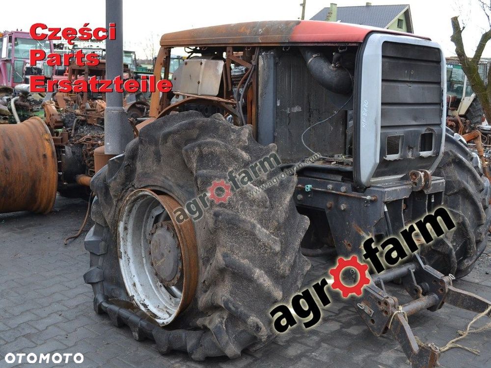 Massey Ferguson 8170 części, skrzynia biegów, oś - 1