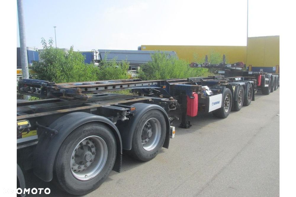 Krone Trailer Chassis Gooseneck extendible 45' with sliding 20' - 13