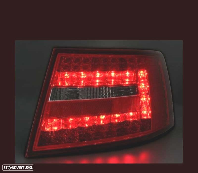 FAROLINS TRASEIROS LED PARA AUDI A6 4F 04-08 - 2