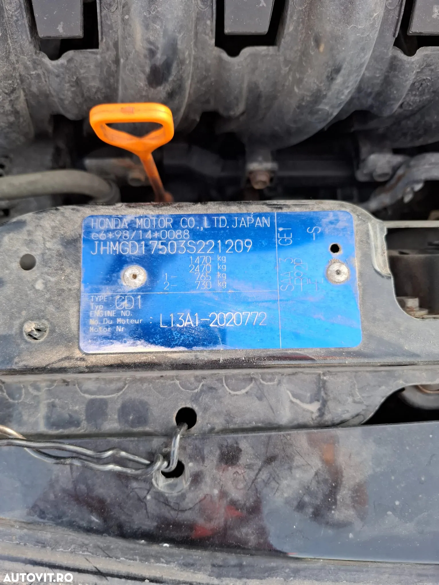 Dezmembrez Honda Jazz - 11