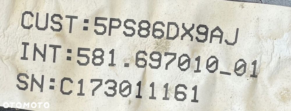 P6 DODGE CHARGER 2018 KOMPLETNY SZYBERDACH STELAŻ SZYBA ROLETA 5PS86DX9AJ - 7