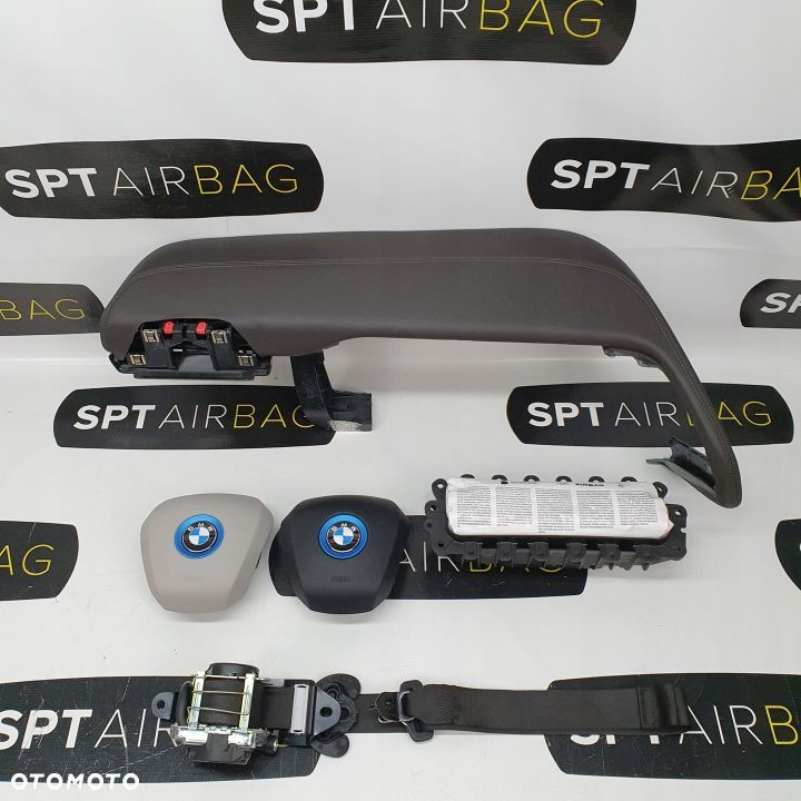 BMW I3 i3 ZAŚLEPKA PODUSZKI AIRBAG AIR BAG PASY KIT SET - 1