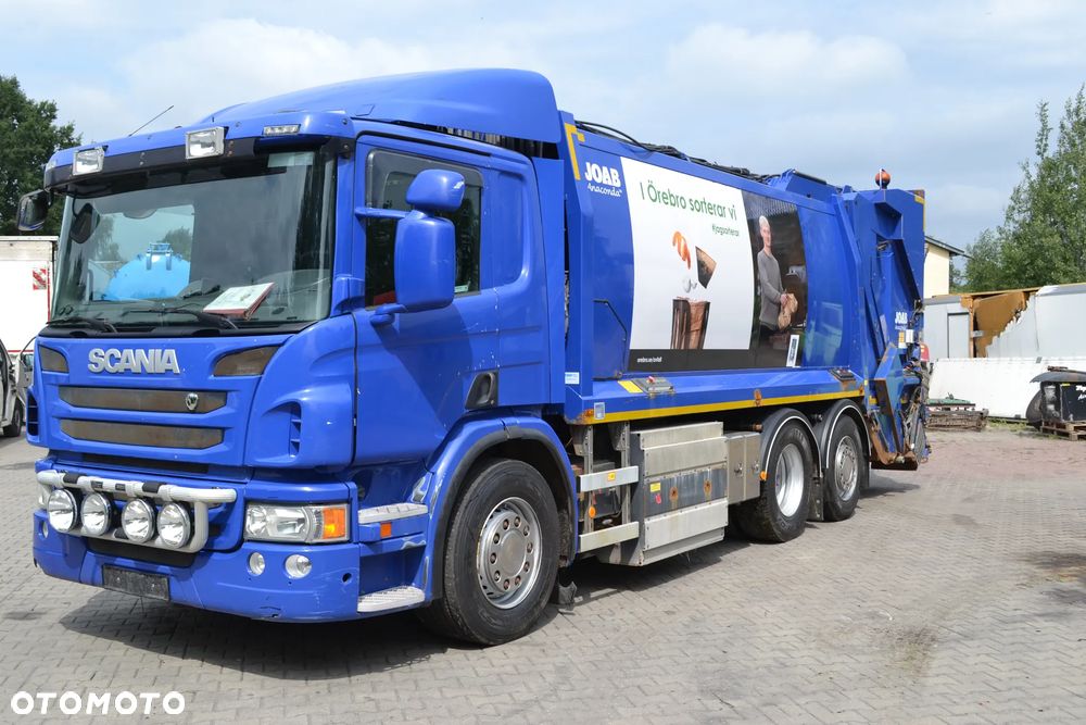 Scania P 310 CNG ŚMIECIARKA DWIE KOMORY JOAB ANACONDA - 1