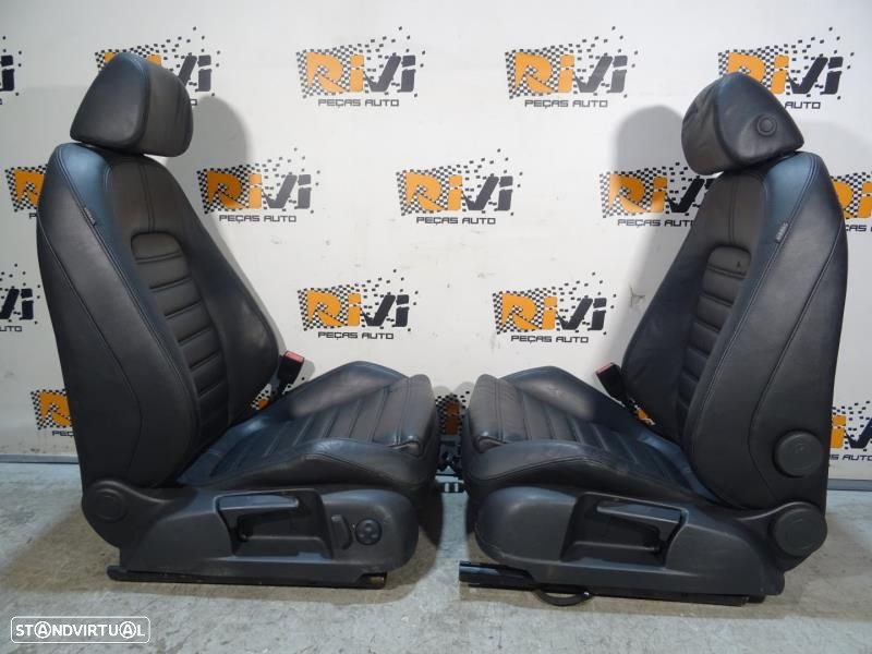 Bancos Frontais Volkswagen Passat B6 me Pele - 10
