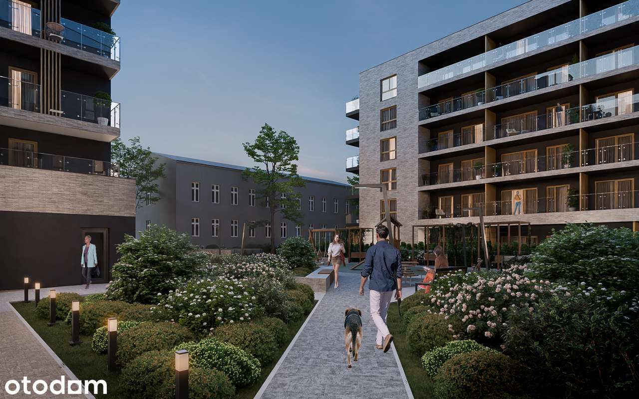 3-pokojowe mieszkanie 55m2 + balkon