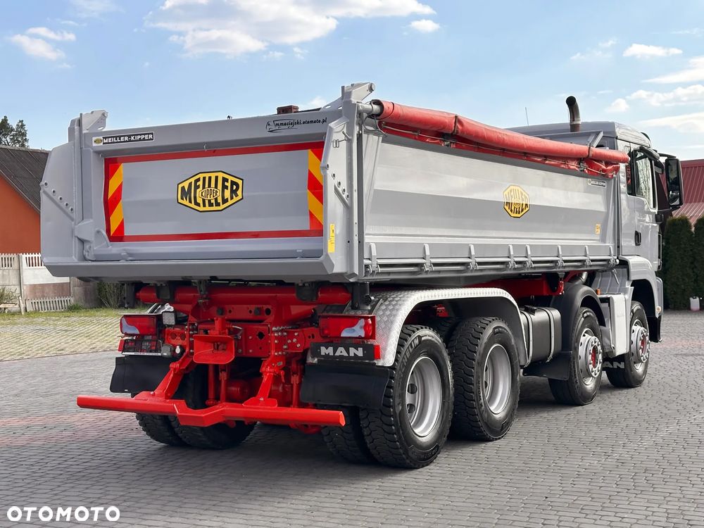 MAN TGS 35.460 8x4 WYWROTKA MEILLER BORDMATIC / DMC 34t / - 3