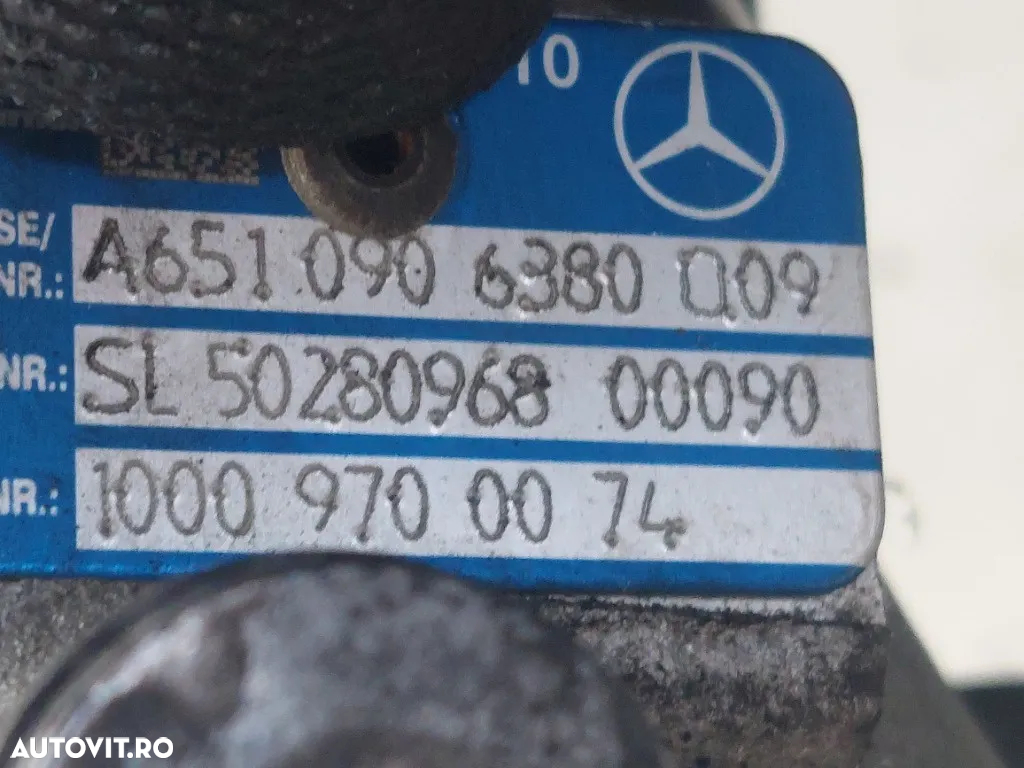 Turbosuflanta bi-turbo 6510906380 A6510906380 Mercedes-Benz Sprinter 2011 2012 2013 2014 2015 2016 2017 - 2