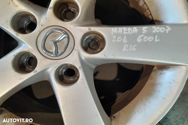 Jante aliaj 16 - set R16 R16 Mazda 5 CR [2005 - 2008] Minivan 2.0 MT - 2