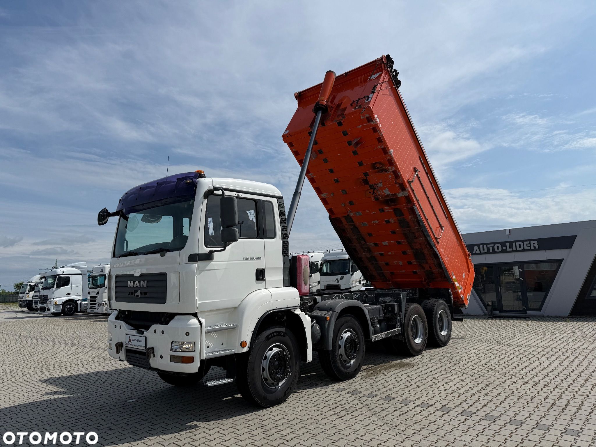 MAN TGA 35.400 / LEKKA ZABUDOWA / COMFORTSHIFT /  8X4 / NOWE SPRZĘGŁO / MANUAL / Z FRANCJI / STAN BDB / / / - 1