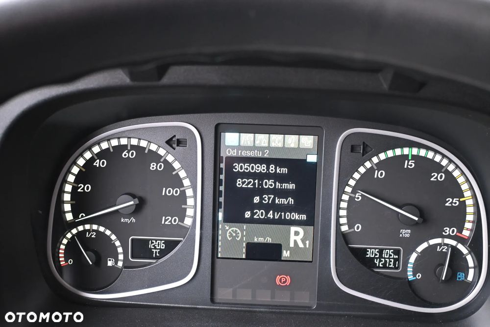 Mercedes-Benz Atego kontener 7,25 - 15