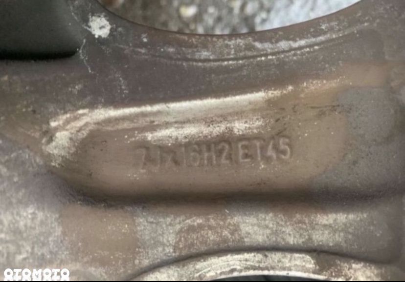Felga felgi 16 cali aluminiowe alufelgi 5x112 koła otwór 57.1 Audi vw skoda - 4
