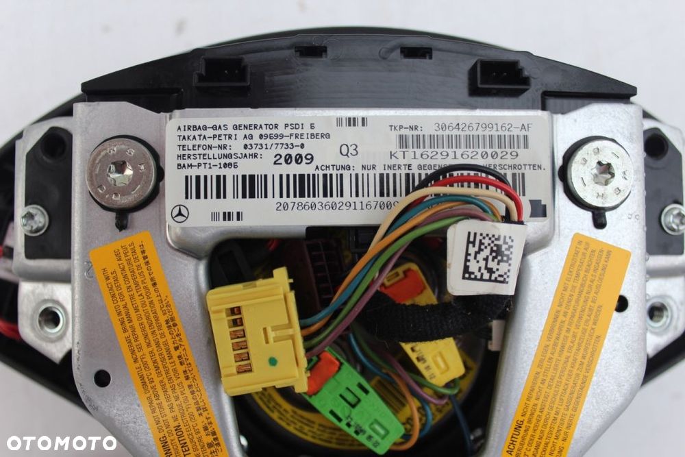 Mercedes W207 W212 Airbag Poduszka Powietrzna Oryginał Nowa A2078603602 - 3