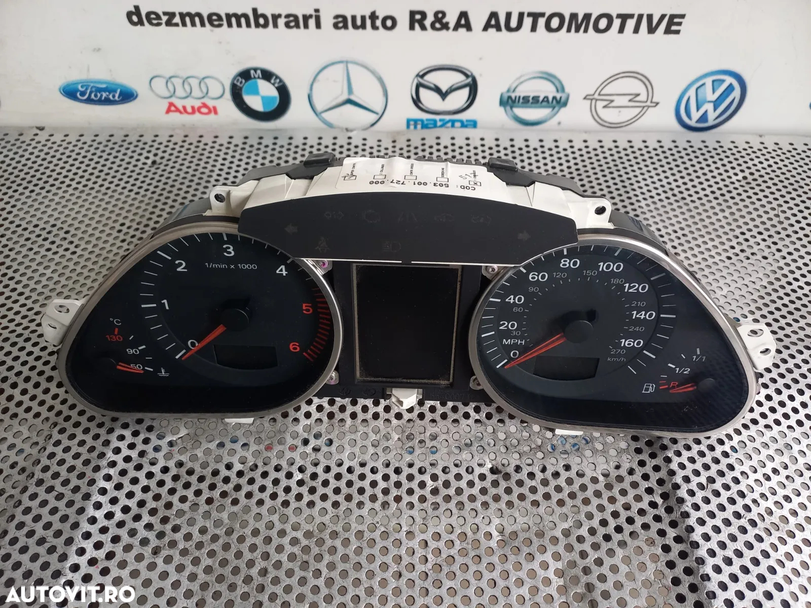 Ceasuri Bord Audi Q7 4L An 2006-2007-2008-2009-2010-2011-2012-2013-2014-2015-2016 Volan Dreapta Cod - 2
