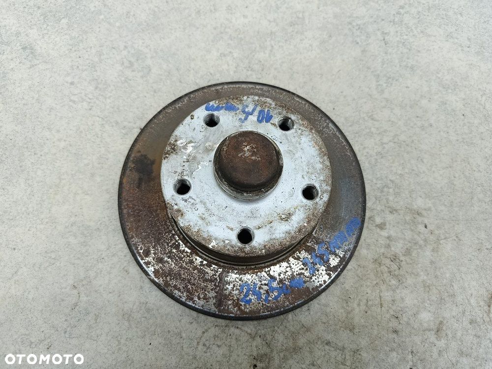 TARCZE HAMULCOWE TYŁ AUDI A4 B5 1031660  KAMOKA 1.9 TDI - 5