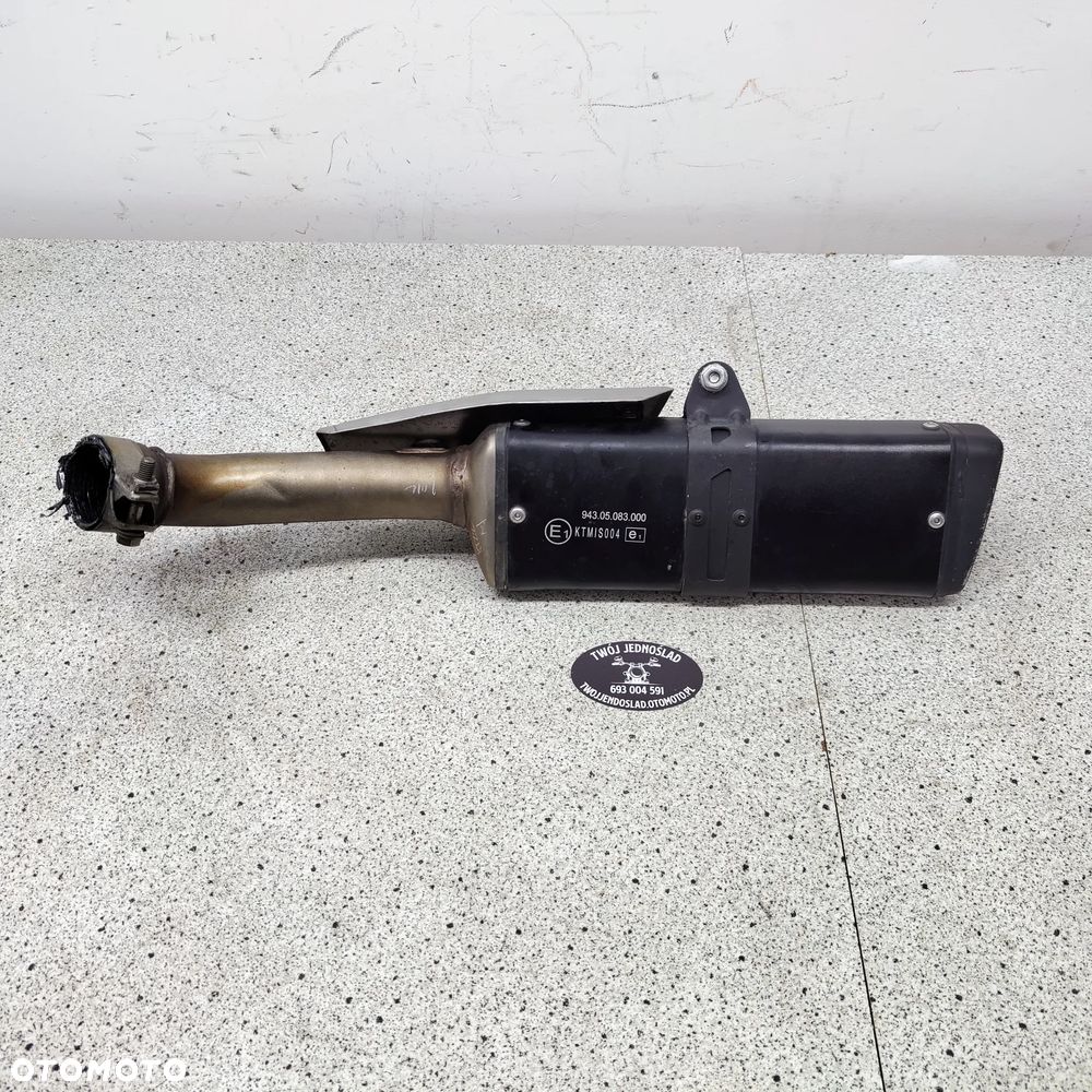 Tłumik, wydech, osłona wydechu, tłumika KTM 125 390 Duke - 12