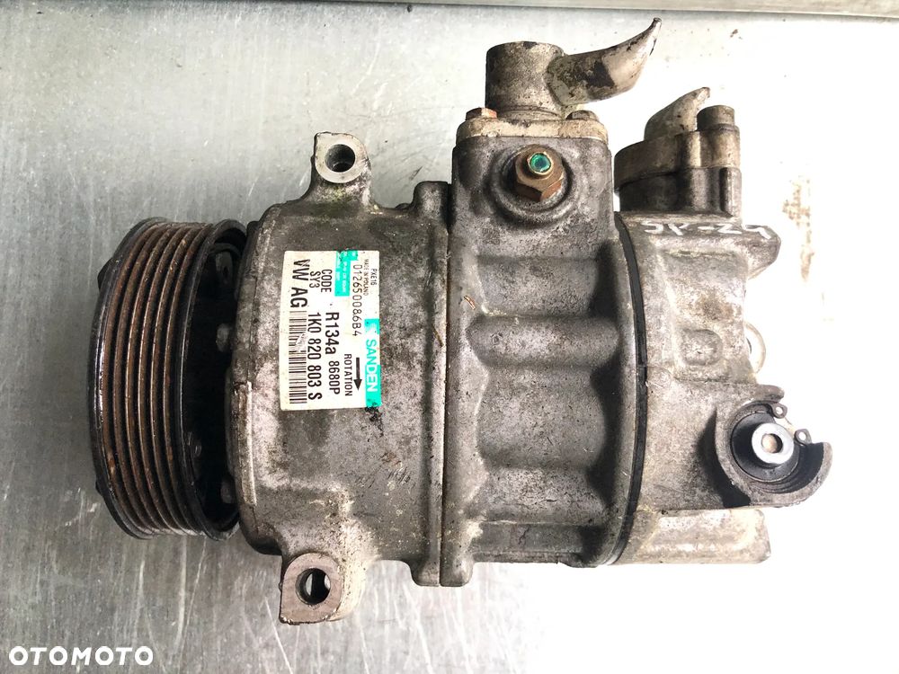 SP-24. Kompresor Sprężarka Klimatyzacji 6PK 1K0820803S Volkswagen Seat Audi Skoda 1.9 2.0 TDI -Wysyłka - 1