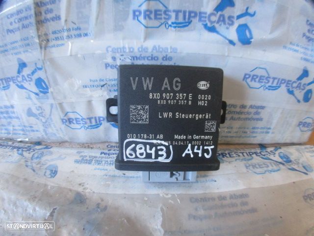 Modulo 8X0907357E 8X0907357B AUDI A1 SPORTBACK 8X FASE 2  2017 1.6TDI 115CV 5P PRETO Módulo Farol Luzes - 1