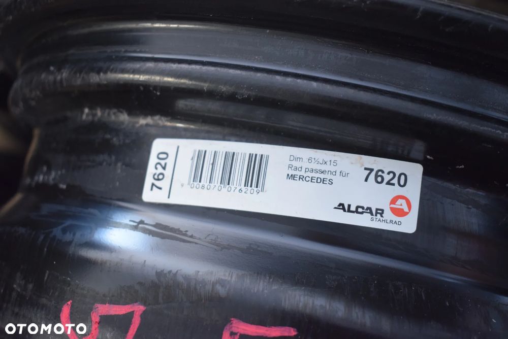 Felgi stalowe Mercedes 6,5Jx15 5x112 R15 15'' - 8