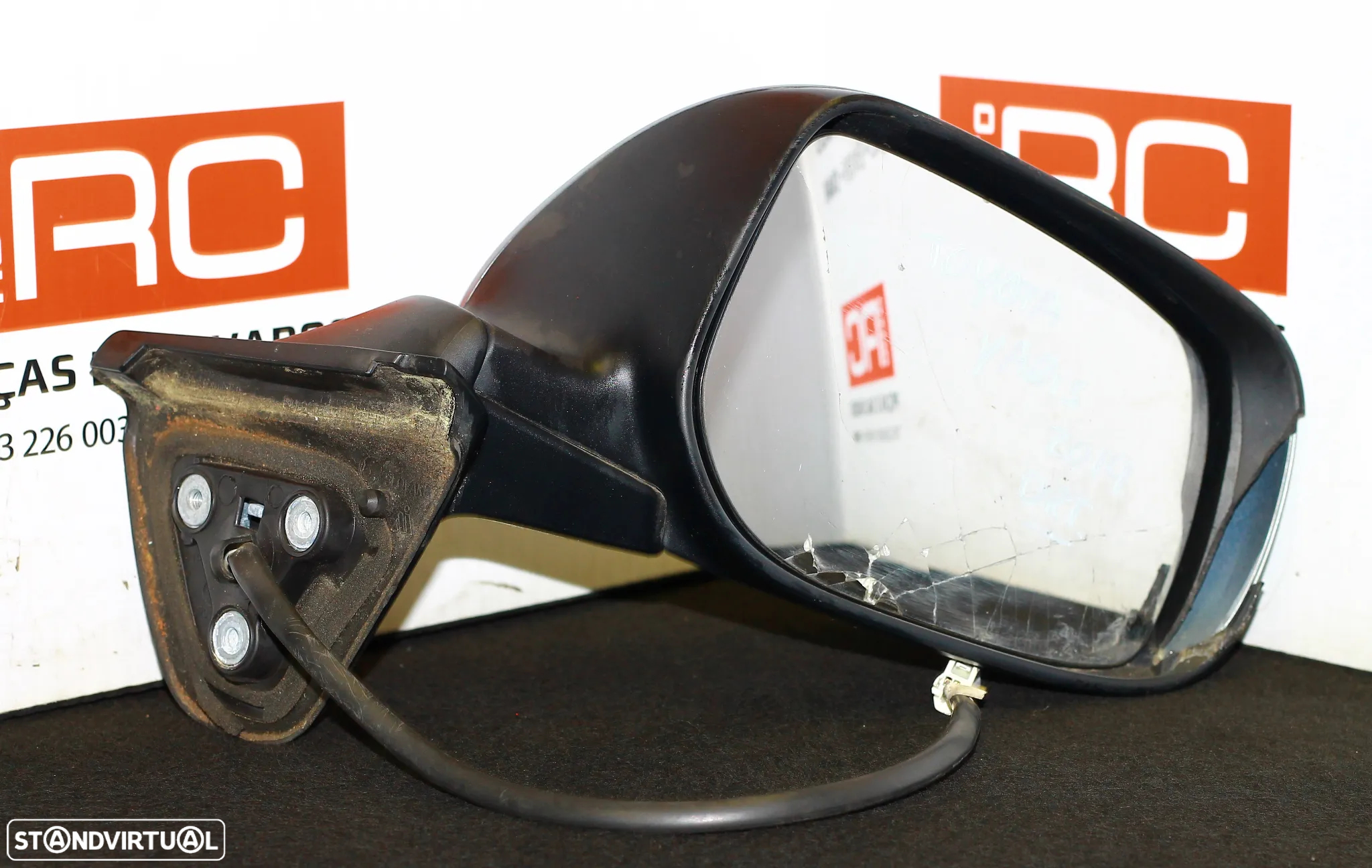 ESPELHO RETROVISOR DIREITO TOYOTA YARIS - 2