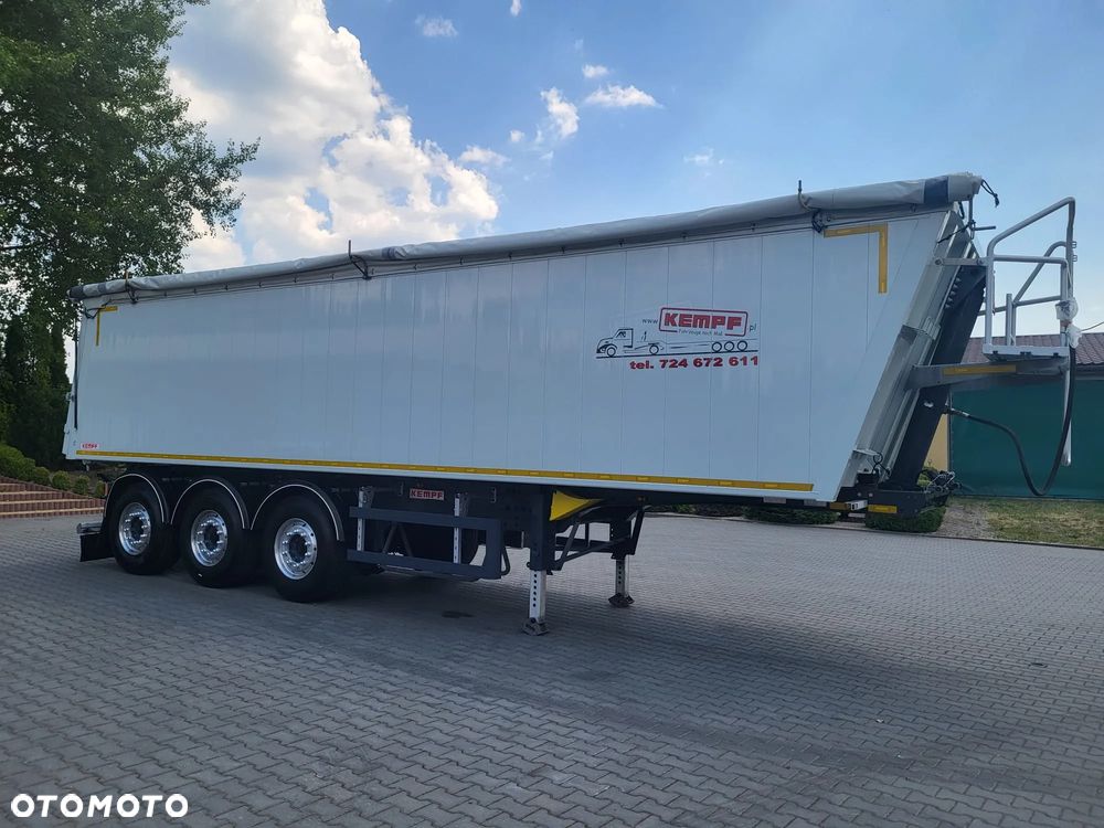 Kempf Wywrotka 42m3 Aluminiowa Oś Podnoszona Klapa - 3