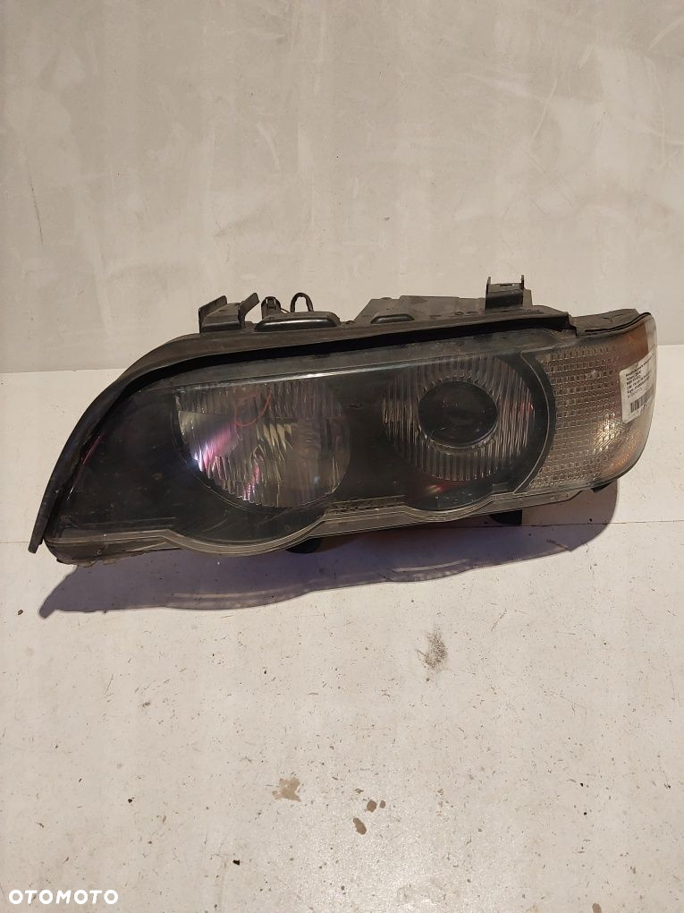 Lewa lampa przednia ksenon xenon bmw X5 e 53 lewy reflektor - 2